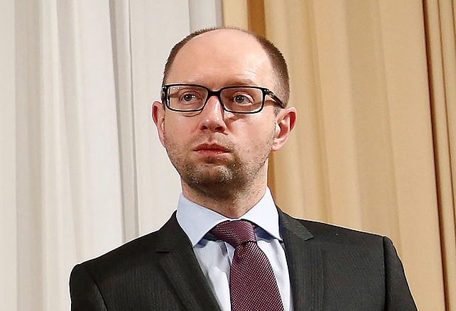 Prime Minister of Ukraine Arseniy Yatsenyuk